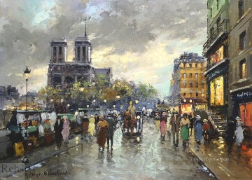 AB Notre Dame 1 París Pinturas al óleo
